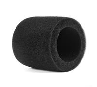 Foam Microphone Windscreen MV7 and MV7X, Sponge Filter Shield for Recording, Podcasting, Live Performance, Broadcasting Wind Muff, Black