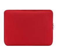 Foam/Neoprene Laptop Sleeve Bag Waterproof Soft，42×30×1.5cm，Compatible with XPS 17/ThinkPad P17/Omen 17 17-18 inch Laptops，Neoprene Red