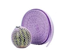 foam net pocket Color Fruit Foam Net Sleeve Set Pocket Long Roll Shockproof Protection Packing(Purple,9cmx22m)