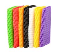 Foam Net Sleeve, Fruit Mesh Cover Color Shockproof Protective Cover Vegetable Fruit Shipping Packaging Orange Mango Kiwi Grape Anti-Squeeze Bag