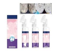 Foam No-Rinse Cleaner - Instantly Brightens & Whitens Shoes,White Shoes Cleaning Agent,Portable Water Free Dry Cleaning Agent for Shoes - Achieve a Fresh Look in Minutes (3)