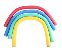 Foam Noodle, 4Pcs Pool Noodles, 59 Inch EPE Soft Foam Noodle, 4 Colors Waterproof Swimming, Strong Buoyancy Swimming Float for Kids Adults, Pool