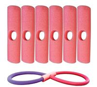 Foam Noodle Connectors With Crossing Holes, 3.8cm/1.5inch Pool Float Bar Connector, Swim Pool Floats Joiner For Games, Safe Swimming Supplies, For Beach, Lake, Garden, Kids Party Play,