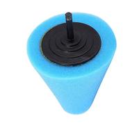 Foam Pad, Sponge Cone, 1PCS Foam Polishing Cone Shaped Buffing Pads for Wheels - Use with Power Drill