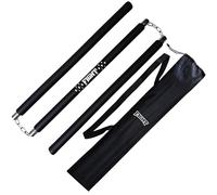 Foam Padded Three Section Bo Staff (Black)