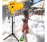 Foam Party Cannon, 1000W Foam Machine for Party Quickly Produces Dense Foam, Foam Machine for Kids Garden Splash Pad, Stage Effect for Celebrations