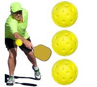 Foam Pickleball Balls,Pickleball Training Balls 3X | 74mm Soft Pickleball Hollow Sports Accessories, Warm Up Drill Balls for Indoor Outdoor, Yards Lawns Gyms Patios