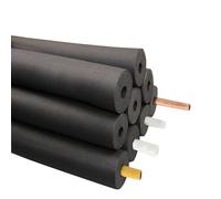 Foam Pipe Insulation Lagging Wrap Roll Black Thermal Acoustic Water Pipe Wrap ID 22/25/48/108mm Closed Cell Thermal Cladding for Handle Grip HVAC Units(T20mm x ID22mm x 1.9m)