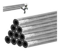 Foam Pipe Insulation Tube, 10 Pieces Frost Protection Cover for Outdoor Pipes for Heating Watering Garden Yard Lawn