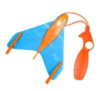 Foam Plane - Small Toy Airplane, Glider Plane, Interactive Catapult Toy Airplane with Sound and Light, Model Aircraft Glider Planes, Backyard Sports Toys Family Game for Outdoor Flying