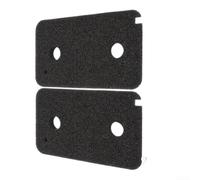 Foam Plinth Filter for Miele Dryer, Washable Pedestal Filter | Replacement 7686791, Fits T8861WP T8964WP T7950WP , Black 220x130mm