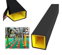 Foam Protection Durable Round Post Cushion Padding Basketball Pole Pad，4-6FT Multi-Color Custom Pole Padding Square Crash Pad, 4-Sided Wrap Around Poles Protector for Basement Garage, 1.5" T