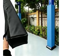 Foam Protection Durable Round Post Cushion Padding Basketball Pole Pad，Basement Pole Cover Padded, 4ft High Weatherproof Playground Basketball Pole Padding Wrap Around, Square Column Warps P