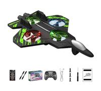 Foam RC Plane with 360 Flips & LED Lights for Boys and Girls (single battery)