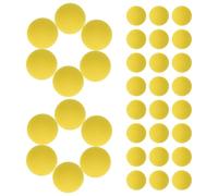 Foam Refill Balls 50pcs Eva round Yellow Blaster Pellets | 2cm Size, Lightweight Projectiles for Launcher Games, Suitable for Outdoor Training Shooting