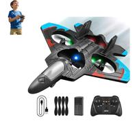 Foam Remote Control RC Airplanes,Rc Stunt Fighter Jet Toy with 360 Flips & LED Lights,R C Planes for Kids Adults,Foam Aircraft Toys,RC Airplane Fighter Jet Gifts for Christmas,Birthday