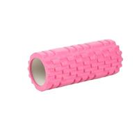Foam Roller 26/33cm Yoga Column Foam Roller Fitness Back Muscle Massage Gym Home Myofascial Release Grid Body Relaxation(D 25.5X8cm)