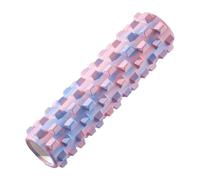 Foam Roller, Fitness Massager Stick, 17.72 x 5.51 Inches Strong Material, Deep Relief Textured Roller for Back, Pilates, Yoga, Warm-Up Exercise, Relaxation, Women, Men, Travel