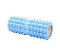 Foam Roller Foam Roller Yoga Column Gym Fitness Back Muscle Body Relax Massager Exercise Block Shaping Training for Fitness, Pilates, Yoga, Physio, Trigger Point,(33CM Light Blue A)