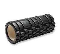 Foam Roller for Deep Tissue Muscle Massage | Fitness Gym Physio | Massage Roller for Legs, Back and Arms | Trigger Point Muscles Therapy | Lightweight | 33x14cm (Black)