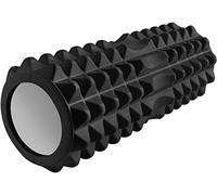 FOAM ROLLER FOR MASSAGE AND CROSSFIT YOGA PILATES EXERCISES - #1843, Color:black