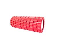 Foam Roller Hollow Yoga Column Muscle Relaxation Massage Stick Roller Yoga Massage Supplies for Legs, Arms(JR4 Red)