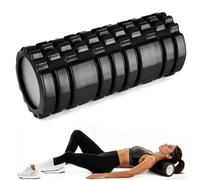 Foam Roller, Multi-Density Massage Roller for Deep Tissue & Muscle Recovery (Black)