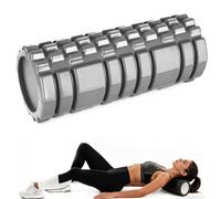 Foam Roller, Multi-Density Massage Roller for Deep Tissue & Muscle Recovery (Gray)