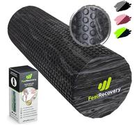 Foam Roller Muscle Massage (45x15 cm) - Medium Density EVA Foam Roller Muscle Strain, Physical Therapy, Recovery, Yoga, Pilates & Fitness - Self-Massage Roller for Back, Calf & Legs