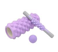 Foam Roller - Muscle Massage Tool for Post Workout Recovery | High Density EVA Foam Cylinder, Deep Tissue Release Support, Fitness Training Aid for Pilates Strength Exercise Home Gym Travel