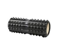Foam Roller Yoga Column Gym Fitness Back Muscle Body Relax Massager Exercise Yoga Block Shaping Training for Yoga Pilates(33CM Black A)