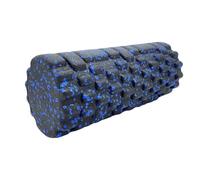 Foam Roller Yoga Column Gym Fitness Back Muscle Body Relax Massager Exercise Yoga Block Shaping Training for Yoga Pilates(33 14CM Black Blue)