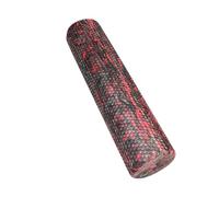 Foam Roller Yoga Column Yoga Block Massage Roller Muscle Tissue Fitness Gym Yoga Sports Portable Sports Foam Roller(Black Red 45X15cm)