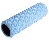 Foam Roller Yoga Roller 3D Diamond Cut Deep Tissue Massage Massage Roller Fitness Gym Exercise for Yoga Pilates(Blue 45cm)