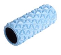 Foam Roller Yoga Roller 3D Diamond Cut Deep Tissue Massage Massage Roller Fitness Gym Exercise for Yoga Pilates(Blue 33cm)