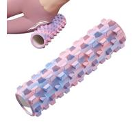 Foam Rollers For Muscle Massage - Yoga Massage Tool For Stretching Exercises,Deep Relief Grooved Foam Roller For Pilates Yoga Warming Up Exercises Women Men Fitness Training Relaxation