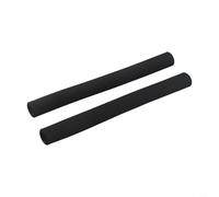Foam Rubber Handle Grip Replacement Set For Lawn Mower Steering Levers With Soft Touch Comfort Design Black 9 3/4 Inch Length 3/4 Inch Inner Diameter 2 Pack