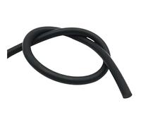 Foam Rubber Strip Black Nitrile Rubber Seal Gasket Strip, Solid O Ring NBR Cord for Electronic Equipment 1 piece(2M*0.8MM)
