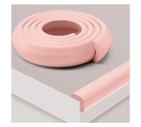 Foam Safety Strips, L Shape Self-Adhesive Anti Collision Strip, Edge Protectors Safety Bumper, Corner Protectors For Glass Table Furniture Fireplace Desk,Pink-20m/65.61ft