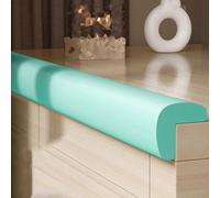 Foam Safety Strips, Safety Edge Protection Strip, Children's Anti Collision Strip, Self-Adhesive L Type Edge & Corner Guards Covers For Table Chair TV Bench (Color : Light green, Size : 4m