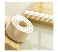 Foam Safety Strips, Self-Adhesive Child Anti-Collision Strips, Bumper Cushion Bumper, Desk Corner Protectors Pad For Furniture Fireplace (Color : Off-white, Size : 2m/6.56ft)