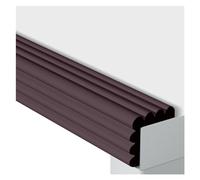 Foam Safety Strips, Self-Adhesive W Shape Table Protectors Corners Cushion Bumper, Edge Children's Anti Collision Strip For Glass Table Furniture Fireplace (Color : Brown, Size : 20m/65.61ft)