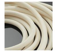 Foam Seal Strip, 10m Silicone Rubber Sponge Strip, 1mm-7mm White Sealing Strips, Closed-Cell Circular Foam Support Rod Seal, 1pcs(2mm(10m))
