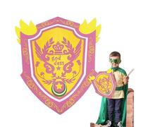 Foam Shield Toy - EVA Assorted Sizes Variety | Medieval Role Play With Safe Flexible Use Fun Kids Costume Accessory | Birthday Party Outdoor Activities Durable Lightweight Imaginative