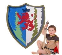 Foam Shield Toy - Medieval Foam Weaponry for Children - Portable Pretend Weapons For Role , Foam Weapons for Children, Boys & Girls