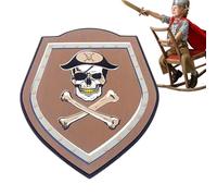 Foam Shield Weapons Toy - 14.37x12.6x0.39 Inch Medieval Toy Shield for | Portable Simulation Game Weapons EVA for Foam For, Boys and Fill