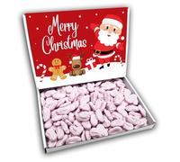 Foam Shrimps Merry Christmas Sweets Gift Box Hamper (SANTA RED FRONT)