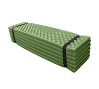 Foam Sleeping Pad, 186 * 57 * 2cm Foam Camping Pad Camping Mat Ergonomic Support Outdoor Activities (Army green)