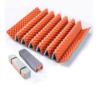 Foam Sleeping Pad Closed Cell Folding Mat Compact Storage Superior Insulation Portable for Hiking and Camping(Orange)