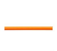 Foam sleeve for bicycle internal cable routing designed to absorb vibrations from shift and brake cables while safeguarding the bicycle frame (1.5m orange)